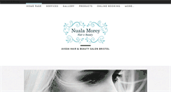 Desktop Screenshot of nualahairdressing.com
